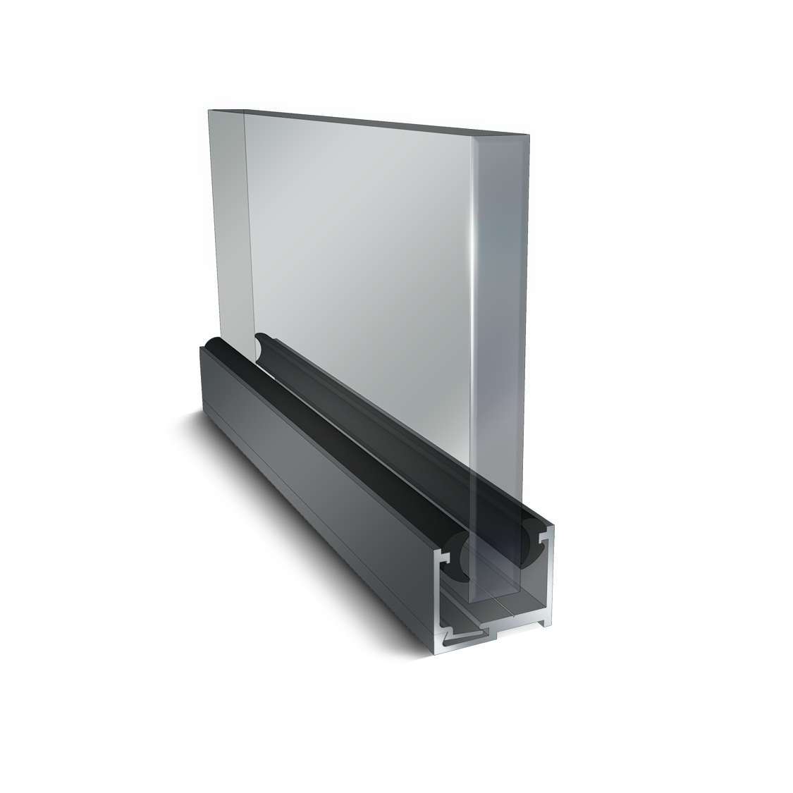 Electric switchable glass panels in modern interiors