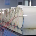 Acoustic aluminum frame with smart glass system