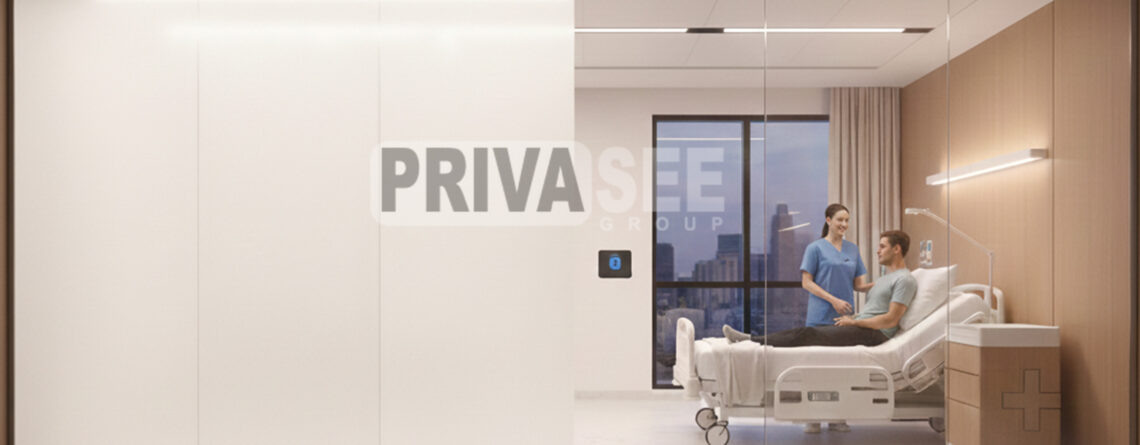 Smart glass & Privacy Glass installation in Manchester for commercial interiors